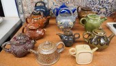 GROUP OF MODERN GLAZED POTTERY