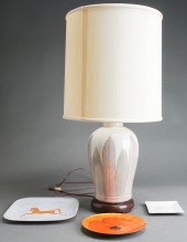 GROUP OF MODERNIST STYLE DECOR