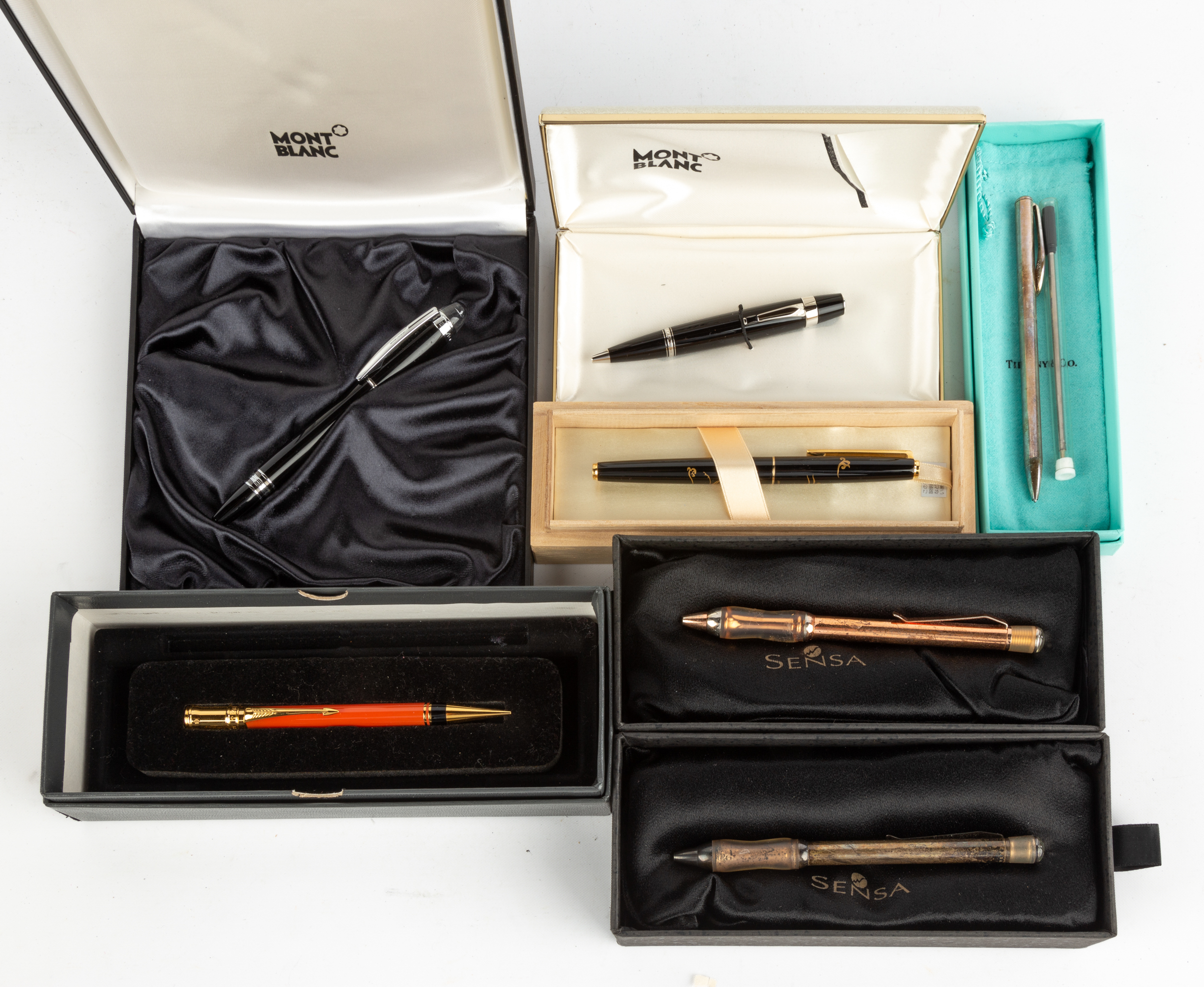 GROUP OF MONT BLANC, TIFFANY &