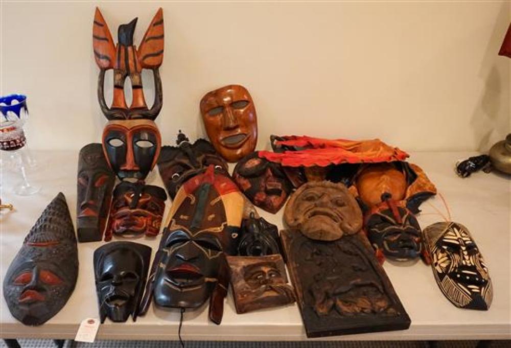 GROUP OF MOSTLY AFRICAN DECORATED