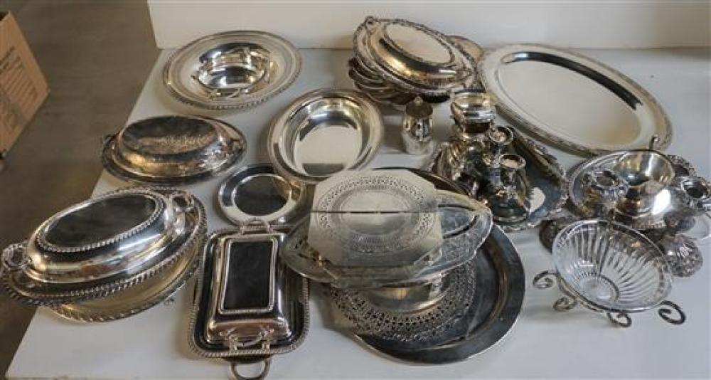 GROUP OF MOSTLY AMERICAN SILVER