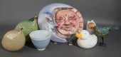 GROUP OF MOSTLY CERAMIC FIGURA