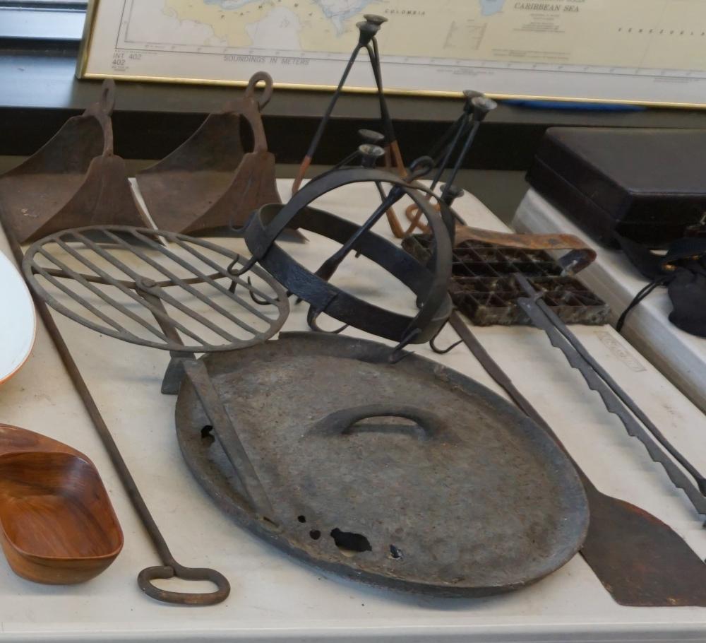 GROUP OF MOSTLY IRON KITCHEN