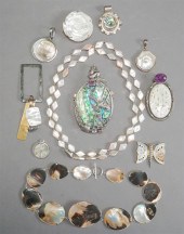 GROUP OF MOSTLY STERLING SILVE