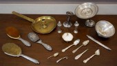GROUP OF MOSTLY WEIGHTED SILVE