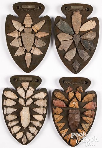 GROUP OF MOUNTED ANCIENT