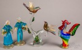 GROUP OF MURANO ART GLASSGroup