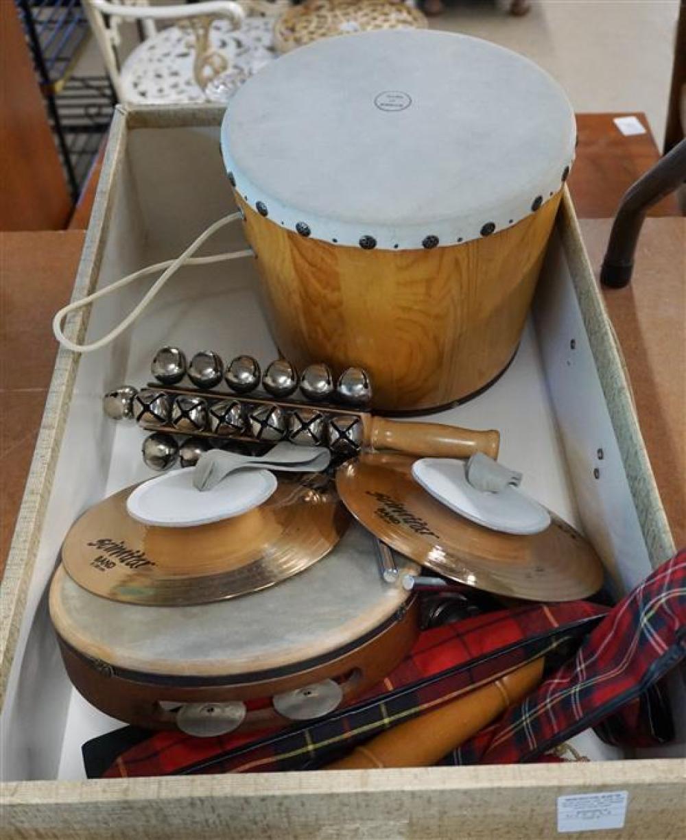 GROUP OF MUSICAL INSTRUMENTS,