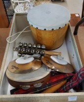 GROUP OF MUSICAL INSTRUMENTS,