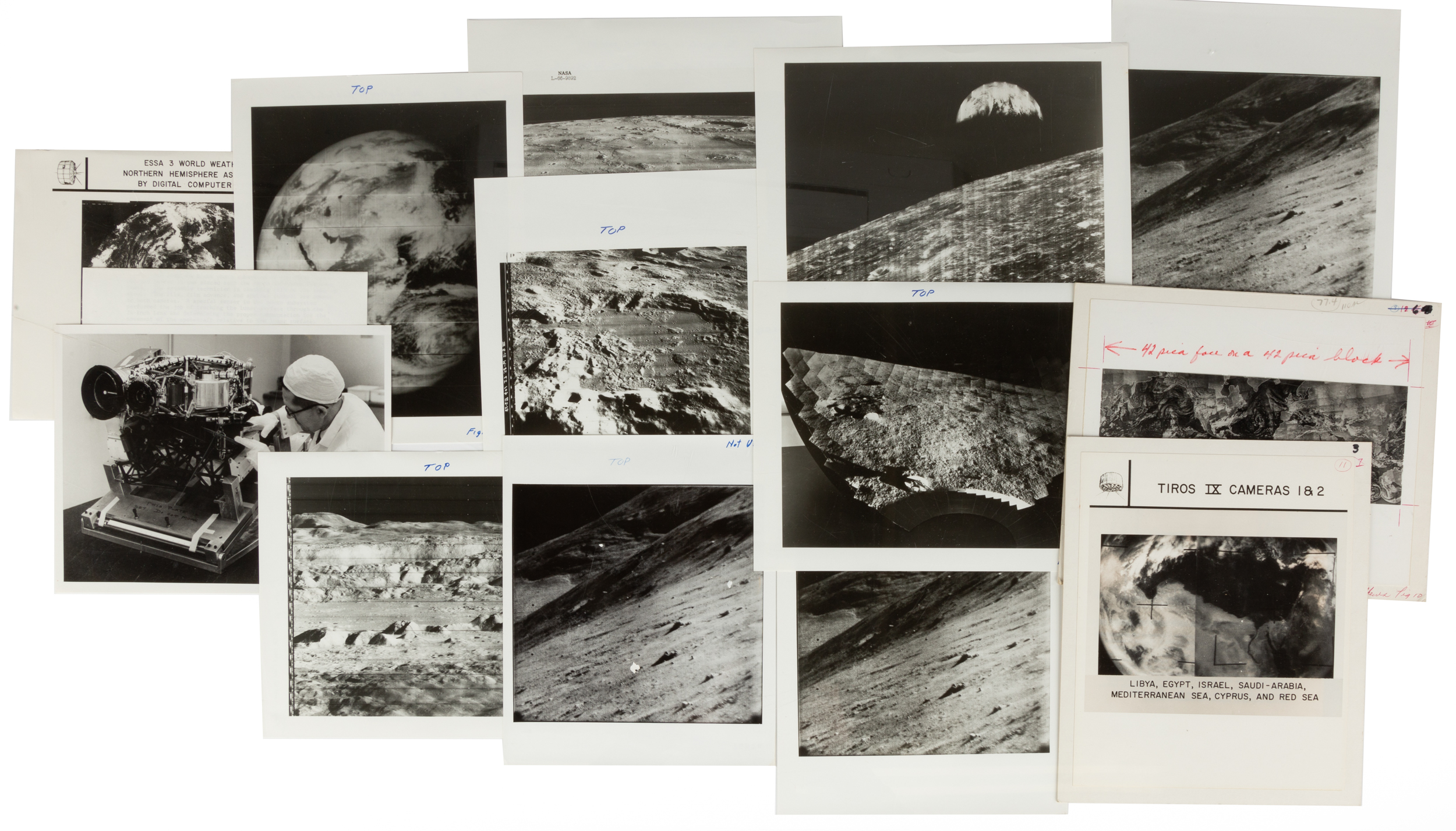 GROUP OF NASA & EARLY SATELLITE