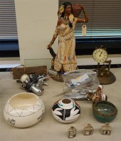 GROUP OF NATIVE AMERICAN FIGUR