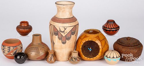 GROUP OF NATIVE AMERICAN INDIAN