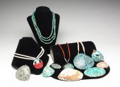 GROUP OF NATIVE AMERICAN JEWEL