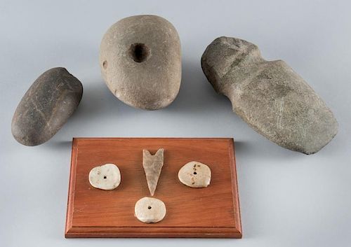 GROUP OF NATIVE AMERICAN OBJECTS