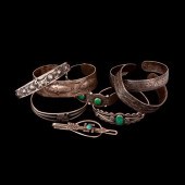 GROUP OF NATIVE AMERICAN WHIRL