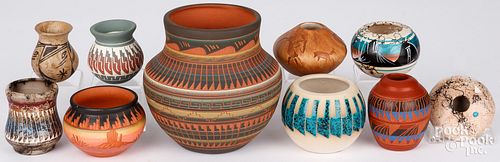 GROUP OF NAVAJO INDIAN POTTERYGroup
