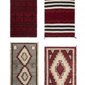 Group of Navajo Weavings 
20th