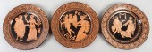 GROUP OF NEAPOLITAN PLATES, EA