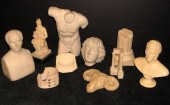 Group of Neoclassical stone ob