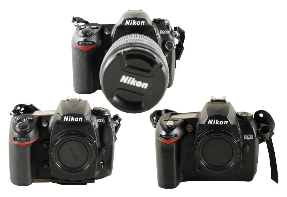 GROUP OF NIKON CAMERAScomprising