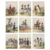 GROUP OF NINE ANTIQUE GERMAN M