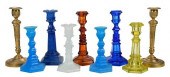 GROUP OF NINE ASSORTED GLASS A