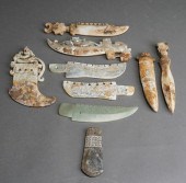 GROUP OF NINE CHINESE STYLE AR