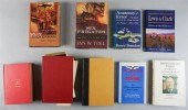 GROUP OF NINE HISTORY BOOKS, T