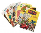 GROUP OF NINE SPANISH COMIC BO