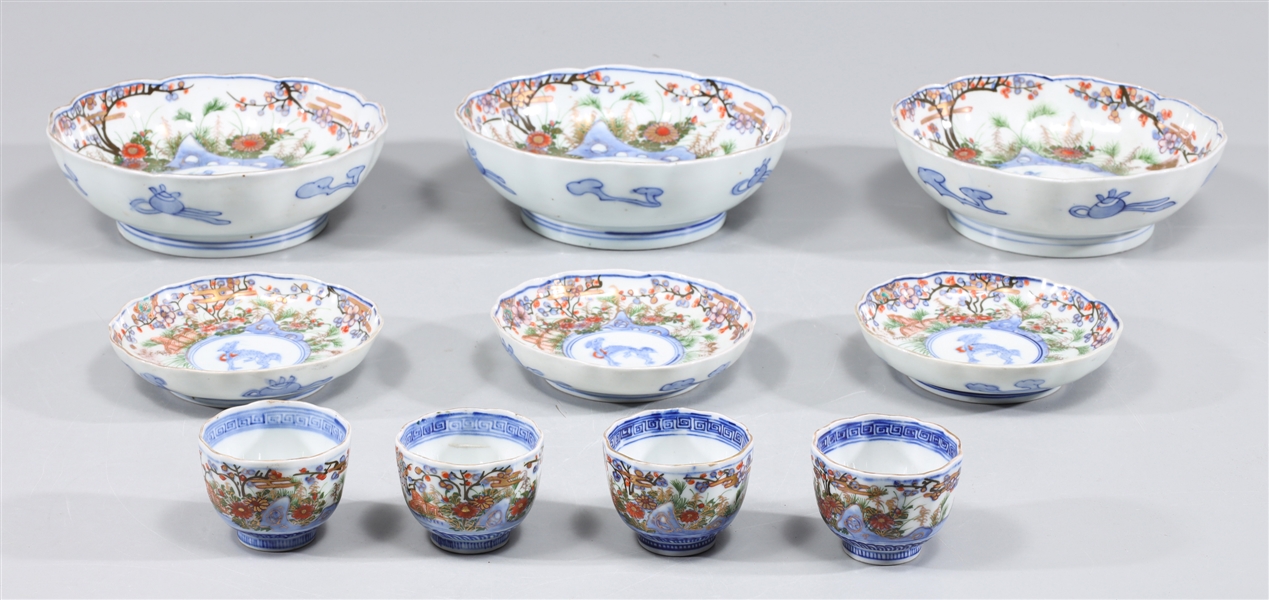 Group of nineteen antique, late
