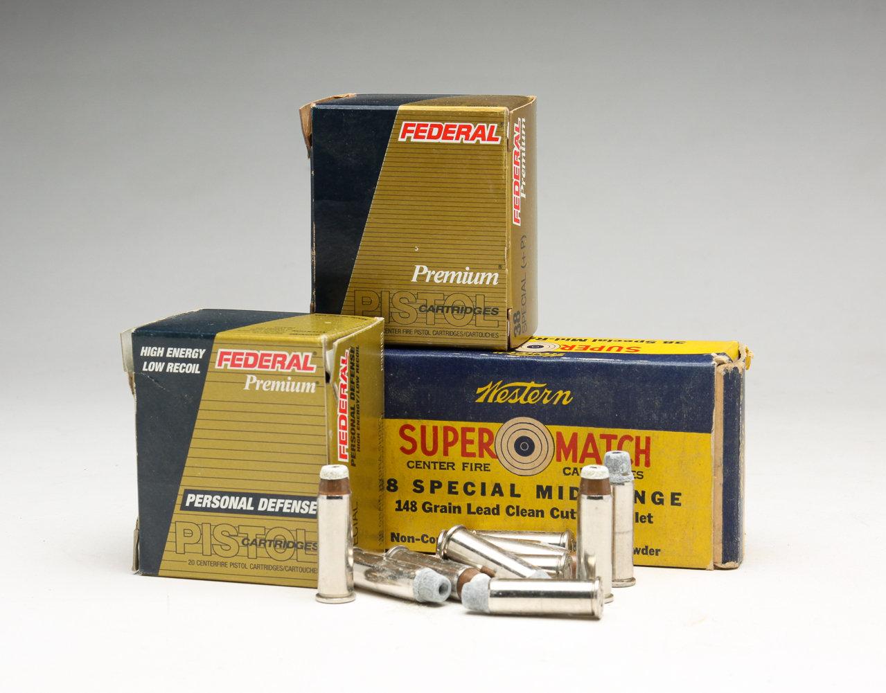 GROUP OF NINETY-FOUR .38 SPECIAL
