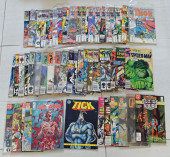 GROUP OF OVER 50 COMIC BOOKS<b