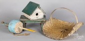 GROUP OF PAINTED COUNTRY ITEMS