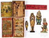 GROUP OF PAPER LITHOGRAPH TOYS