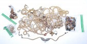 GROUP OF PEARL & FAUX JEWELRY
