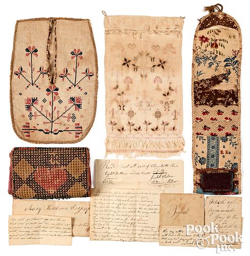 GROUP OF PENNSYLVANIA NEEDLEWORK