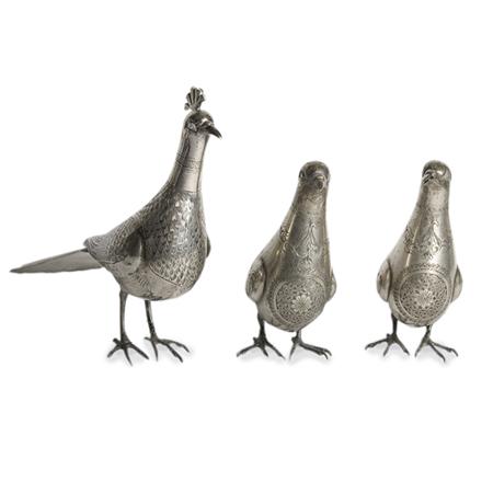 Group of Persian Silver and