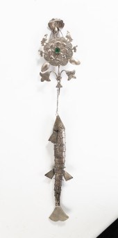 GROUP OF PERUVIAN SILVER ITEMS