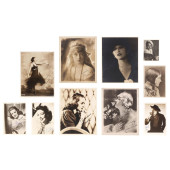 GROUP OF PHOTOS OF EARLY FILM