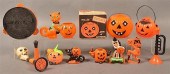 GROUP OF PLASTIC HALLOWEEN ITE