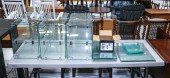 GROUP OF PLATE GLASS MODULAR D