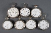 Group of pocket watches includ