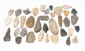GROUP OF POINTS AND STONES. Ap