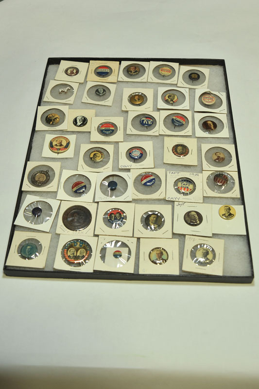 GROUP OF POLITICAL MEMEROBILIA.