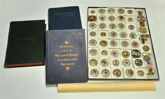 GROUP OF POLITICAL MEMORABILIA. A
