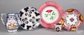 GROUP OF PORCELAIN, 19TH AND 2