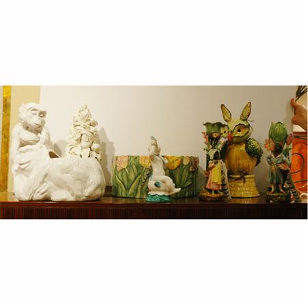 Group of Porcelain and Ceramic