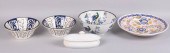 GROUP OF PORCELAIN AND POTTERY