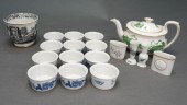 GROUP OF PORCELAIN ARTICLES, I