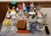 GROUP OF PORCELAIN TEACUPS, SA